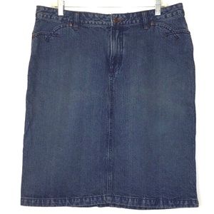 O’Neill 100% Cotton Denim Blue Jean Skirt Size 13
